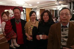 巧遇郭董伉儷及妞妞小姐